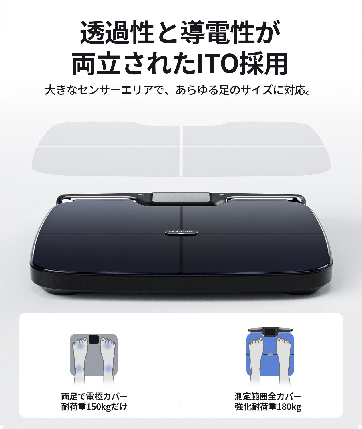 体重計CF577BLEブラック WIFI対応 体組成計
